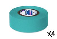 Nev's Ink Labeling Tape 3/4 inch x 500 inch (4 pack) Color Coding, Nursing, Laboratory, Multi-purpose (Aqua)