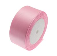ATRibbons 25 Yards 1-1/2 inch Wide Satin Ribbon Perfect for Wedding,Handmade Bows and Gift Wrapping (Pink)