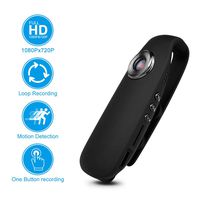 SUSZAVSS Hidden Camera, HD 1080P Spy Mini Cam, Sports Video Recorder, Motion Detection, Portable Action DVR Portable Pocket Clip Nanny Cam For Home Bicycle Business School