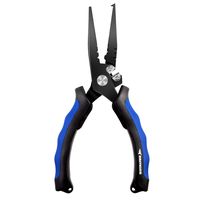KastKing Intimidator Fishing Pliers, 7 inch Split Ring with Braid Cutters - Heavy Duty