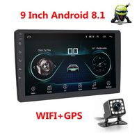 CarThree Android 8.1 Car Stereo 9 Inch Car Radio Touch Screen with GPS Navigation WiFi Backup Camera Bluetooth Hands Free Mirror Link Head Unit