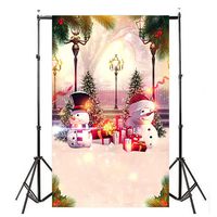 WensLTD Photography Background, Christmas Backdrops Vinyl Wall 3x5FT Digital Background Photography Studio (G)