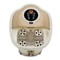 WE&ZHE Automatic Massage Foot Bath Electric Heating Foot Basin Deep Barrels