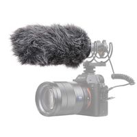 Pergear VideoMic Deadcat Windscreen - Outdoor Wind Cover Muff Mic Windshield Fur Filter for Deity D3 Pro D3 Pro Kit Microphone