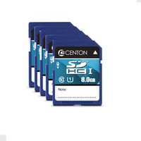 Centon Electronics Mp Essential SDHC Card - UHS1 8GB 5 Pack Bulk