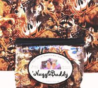 'NUGGLEBUDDY Microwaveable Moist Heat & Aromatherapy Organic Rice Pack Cold Pack Combo for Fans of the Great Outdoors!"WILDLIFE" Fabric with SPEARMINT EUCALYPTUS Aromatherapy