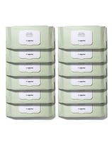 Pipette Baby Wipes with Renewable Plant-Derived Squalane (Fragrance-Free, 600-Count)