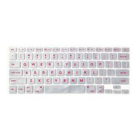 Flapjacks Stylish Designer Laptop Keyboard Cover for Apple Magic Keyboard - Pink Silver.