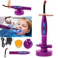 APHRODITE US Warehouse Wireless Cordless Big Power LED Light with Charging 1500mw Whitening Tip Purple by East