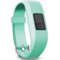 iBREK for Garmin Vivofit 3/jr/jr 2 Bands, Adjustable Replacement Wristbands with Watch Buckle for Kids Women Men(No Tracker)(Classical Mint)