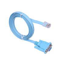 RIHOME USB to Serial Interface Cable with Serial to RJ45 Console Adapter Cable for Cisco Routers (RS232 to RJ45)