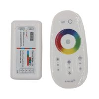 JOYLIT RGBW LED Controller, 2.4G RF Wireless, DC 12V-24V, 4CHx6A 288W with Touch Remote Control for RGBW LED Strip Light