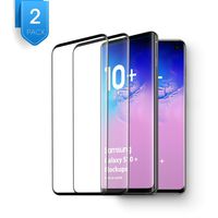 Compatible with Samsung Galaxy S10 Plus Screen Protector Premium 4D Cover Tempered Glass Screen Protector for Samsung Galaxy S10 Plus 6.4 inch