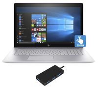 HP Envy - 17t (2019) 10th Gen Laptop (Intel i7-10510U 4-Core, 64GB RAM, 2TB SATA SSD, NVIDIA GeForce MX250, 17.3" Touch Full HD (1920x1080), Fingerprint, WiFi, Bluetooth, Webcam, Win 10 Pro)