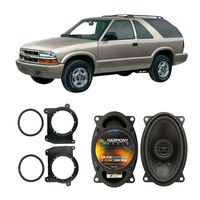Compatible with Chevy Blazer 1998-2005 Front Dash Factory Replacement Harmony HA-R46 Speakers