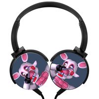 Fox Dabbing Stereo Headphones Lightweight with Mic Over Ear, Cartoon Headsets for iPhone, Ipad, Smartphone and Tv 3.5Mm Black