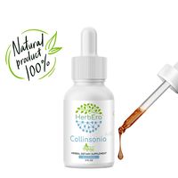 Collinsonia A60 Alcohol Herbal Extract Tincture, Super-Concentrated Wildcrafted Stoneroot (Collinsonia Canadensis) (2 fl oz)