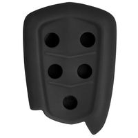 New Silicone Cover Protective Case for Select Cadillac Smart Keys HYQ2AB - Black