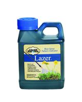 Liquid Harvest Lazer Blue Concentrated Spray Pattern Indicator - 8 Ounces - Perfect Weed Spray Dye, Herbicide Dye, Fertilizer Marking Dye, Turf Mark and Blue Herbicide Marker