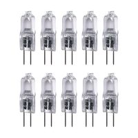 Vstar G4 12V 20W Halogen Bulb JC Type Bi-Pin Light,Clear, G4 Bi-pin Base, Halogen Light Bulb (20W 10Pack)