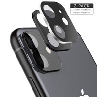 [2-Pack] Screen Protector Camera Lens for iPhone 11 Pro 5.8''/iPhone 11 Pro Max 6.5", Clear Tempered Glass Ultra Thin High Definition Transparent Anti-Scratch Fingerprint Camera Lens Protector