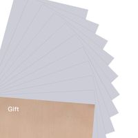 JANDJPACKAGING HTV Heat Transfer Vinyl Bundle for T Shirts, Iron on HTV Vinyl for Silhouette Cameo Cricut (Silver)