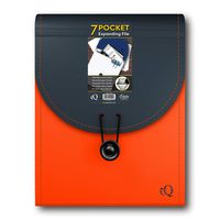 iScholar 7 Pocket Expanding Backpack Folder, Color May Vary (30710)