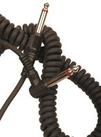 Rotosound Curly Instrument Cable Right Angled Jack