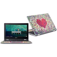 MightySkins Skin Compatible with Acer Chromebook Spin 11" CP311 - Stained Heart | Protective, Durable, and Unique Vinyl Decal wrap Cover | Easy to Apply, Remove, and Change Styles | Made in The USA