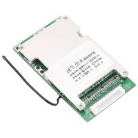 14S 50V 30A Lithium Battery Protection Board Lithium Cell Management IC BMS PCB Board with Balance Charging