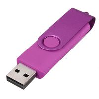 Creazy 1GB&2GB&4GB&8GB&32GB&64GB USB2.0 Flash Drive Memory Thumb Stick Storage Digital U Disk (4gb, Purple)