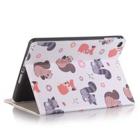 Jennyfly 2017 iPad 12.9 inch Cover,Cute PU Leather Hard Case Built-in Pencil Slot Card Slots & Money Pocket Hands-Free Shell Stand Full Body Protective Easy Viewing Cover for 2015/2017 iPad Pro 12.9