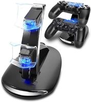 PS4 Accessories Dual Micro USB Charger Dock Joystick For PS4 Charging Station Playstation 4 Dualshock4 Controller Charger Stand