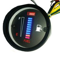 2015 Original 12V Fuel Level Gauge/Blue Led Fuel Meter Car/Motorcycle