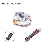 JHE42B_S Finder RC Quadcopter 110dB 5V Loud Buzzer Beeper Tracker Alert LED Buzzer with Lipo Battery Strap Compatible with All BF/CF Flight Controller FPV