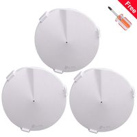 Wall Mount Holder for TP-Link Deco, BHUATO Wall Mount and Ceiling Mount Stand Bracket with Screwdriver Compatible TP-Link Deco M5 Whole Home Mesh WiFi System, Pack of 3
