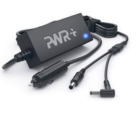 Pwr 90W CAR Charger Replacement Power Adapter Compatible with Dell Latitude 5580 E5570 E7440 E7450 E7470 LA65NS2-01 DA65NS4-00 PA-1900-02D HA65NS5-00 332-1833 LA90PS0-00 DA90PE1-00 10Ft Power Cord