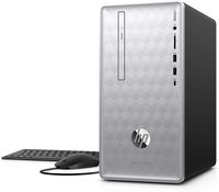 HP Pavilion 590 Business Desktop, Intel Quad-Core i3-8100 3.6GHz, 8GB DDR4, 16GB Intel Optane, 1TB HDD, 802.11ac + Bluetooth 4.2, USB Type-C, DVD+/-RW, HDMI, 3-in-1 Media Card Reader, Windows 10