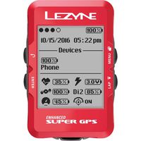 LEZYNE Super GPS Special Edition Metallic Red