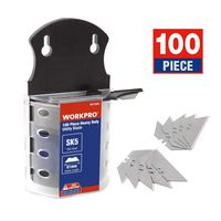 WORKPRO Utility Knife Blades Dispenser SK5 Steel 100-pack