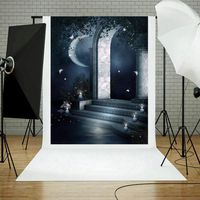 Iusun Halloween Backdrops, 1PC Halloween Backdrops Pumpkin Vinyl 3x5FT Lantern Photography Background Props For Studio Parties Photography (I)