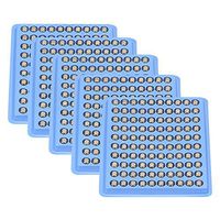 Windmax 500 pcs Durable R626 377 SR626 177 AG4 1.5V Alkaline Coin Button Cell Batteries