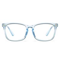 Pro Acme Blue Light Blocking Glasses for Women Men Square Computer Eyewear (Transparent Blue)