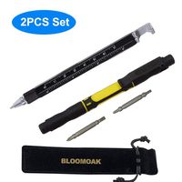 Pocket Screwdriver 4 in 1 & 7 in 1 Tech Tool Kit - Multifunction Tech Tools Set - Designed for DIY Working & Living Tool