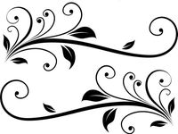 ELKS Unique Design HUGE PAIR SWIRL SCROLL HORSE FLOAT STICKER #10, Black, 8 In, Die Cut Vinyl Decal Windows, Cars, Trucks, Toolbox, Laptops, Macbook-virtually Any Hard Smooth Surface