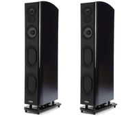 Polk Audio Home Theater System | 2 LSiM707 Flagship Floor-Standing Tower Speakers (Midnight Mahogany)
