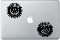 Fc Paris Saint Germain ArcDecals78601769 Set Of Two (2x) , Decal , Sticker , Laptop , Ipad , Car , Truck