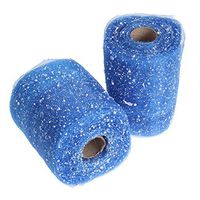 ULTNICE 2Pcs DIY Flower Wrapping Paper Snow point Gauze Wrapping Paper Bouquet Packaging Materials (Royalblue)
