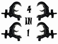 Rasha Products Trigger Clamp Black Pack Of 4