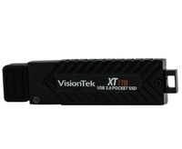 VisionTek XT 1 Terabyte (TB) USB 3.0 Pocket SSD (901241) | Up to 451MB/s Read & 404MB/s Write Speeds | Bootable Drive | TLC NAND, SMI Controller | Compatible with PS3/PS4 & Xbox One S/X, 1TB